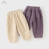 Girls Corduroy Pants – Plush Warm Outerwear